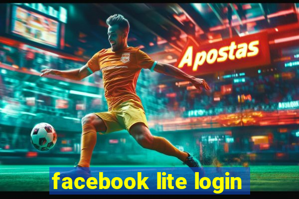 facebook lite login